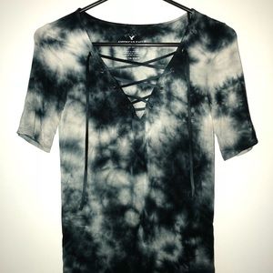!! 5 for 25 !! tie-dye american eagle shirt
